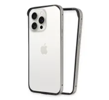 Apple iPhone 14 Pro Max Land Bumper Koruma Kapak - Titan Gri