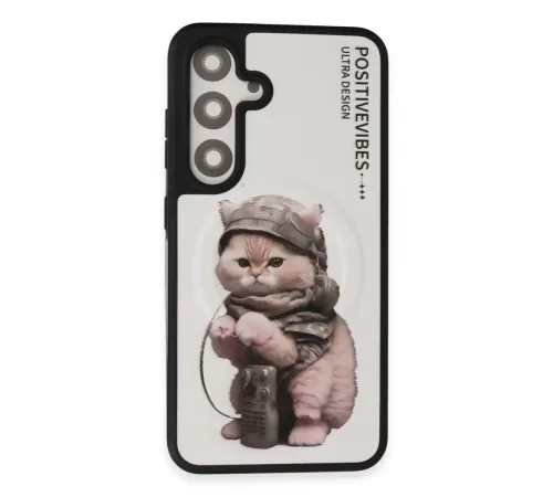 Samsung Galaxy S24 Fun Magsafe Kapak - Beyaz