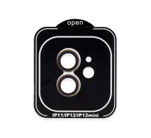 Apple iPhone 11 PVD Metal Kamera Lens - Turuncu