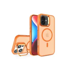 Apple iPhone 16 Plus Flet Lens Magsafe Kapak - Turuncu