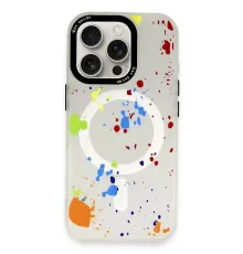 Apple iPhone 16 Pro Max Colorful Magsafe Kapak - Şeffaf