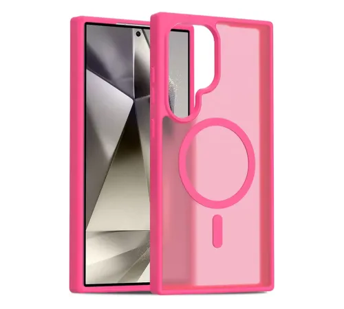 Samsung Galaxy S24 Ultra Jota Magsafe Kapak - Rose