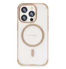 Apple iPhone 15 Pro Hilton Magsafe Kapak - Gold