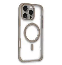 Apple iPhone 16 Pro Max Hilton Magsafe Kapak - Gold