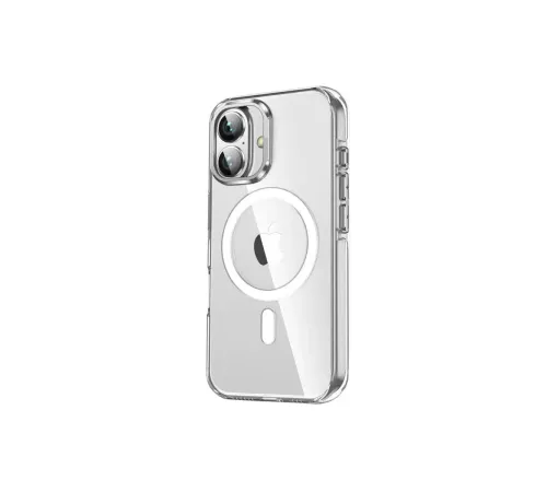 Apple iPhone 16 Crystal Magsafe Kapak - Şeffaf