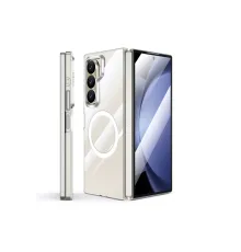 Samsung Galaxy Z Fold 6 Crystal Magsafe Kapak - Şeffaf