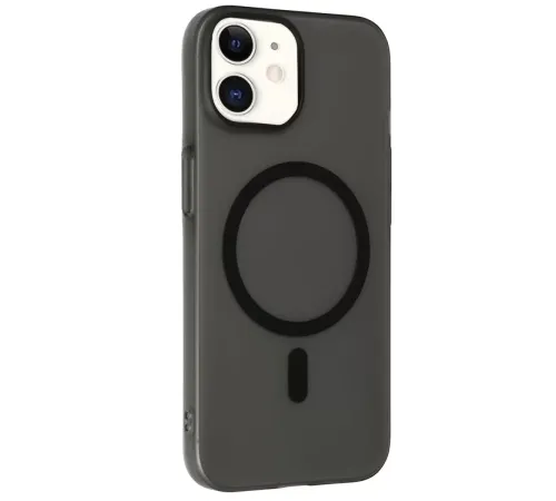Apple iPhone 11 Tuna PC Slim Magsafe Kapak - Siyah