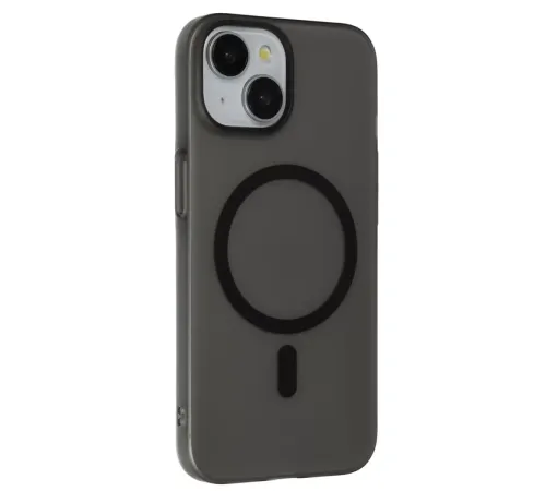 Apple iPhone 15 Plus Tuna PC Slim Magsafe Kapak - Siyah