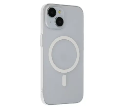 Apple iPhone 15 Plus Tuna PC Slim Magsafe Kapak - Şeffaf