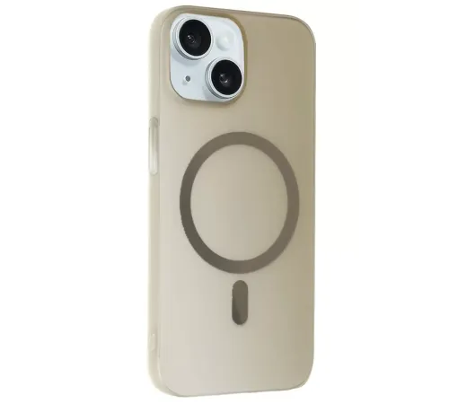 Apple iPhone 15 Plus Tuna PC Slim Magsafe Kapak - Titan Gri