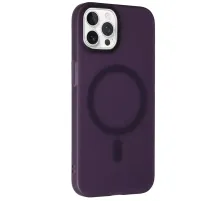 Apple iPhone 14 Pro Max Tuna PC Slim Magsafe Kapak - Derin Mor