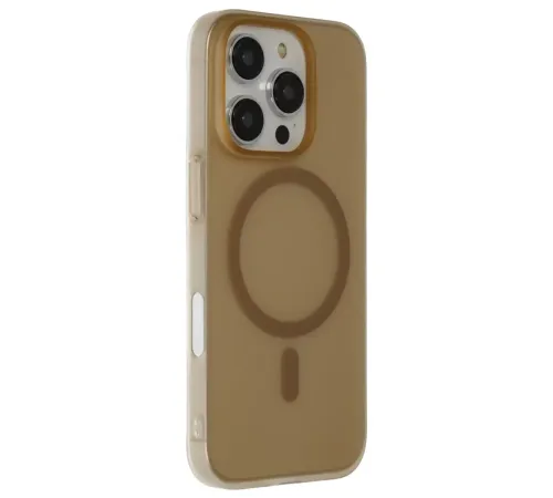 Apple iPhone 16 Pro Max Tuna PC Slim Magsafe Kapak - Çöl Titanyum