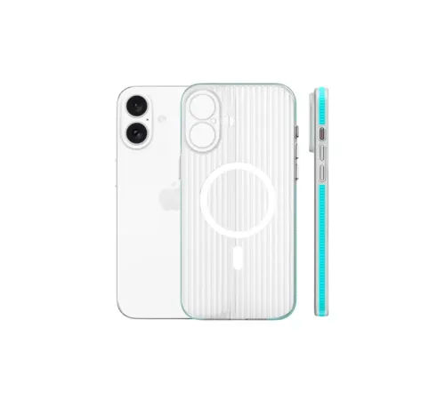 Apple iPhone 16 Line Magsafe Kapak - Mavi