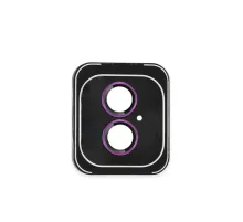 Apple iPhone 16 PVD Metal Kamera Lens - Pembe