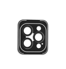 Apple iPhone 16 Pro Max PVD Metal Kamera Lens - Siyah