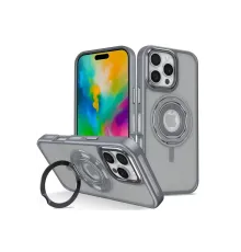 Apple iPhone 16 Pro Max Banza Magsafe Standlı Kapak - Titan Gri