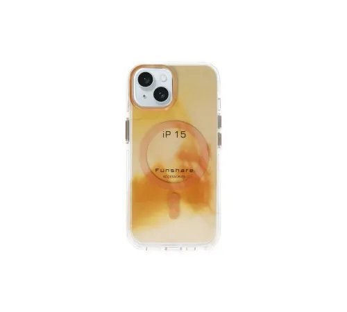 Apple iPhone 15 Phantom Magsafe Kapak - Gold