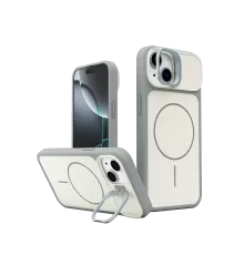 Apple iPhone 14 Pale Magsafe Standlı Kapak - Beyaz