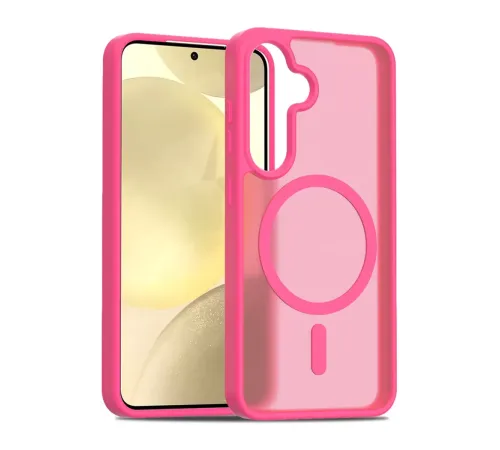 Samsung Galaxy S25 Plus Jota Magsafe Kapak - Rose