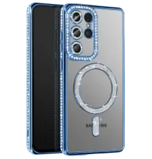 Samsung Galaxy S26 Ultra Joke Simli Magneticsafe Kılıf - Mavi