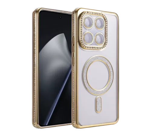 Mi 15T Pro Joke Simli Magneticsafe Kılıf - Gold