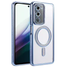 Redmi 15 4G Joke Simli Magneticsafe Kılıf - Mavi