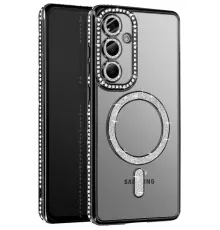 Samsung Galaxy A57 5G Joke Simli Magneticsafe Kılıf - Siyah
