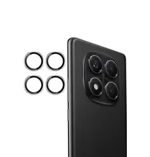 Redmi Note 14 Pro 4G PVD Metal Kamera Lens - Gümüş