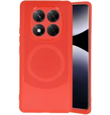Redmi Note 14 Pro 5G Kılıf Maya Karbon Kapak - Kırmızı