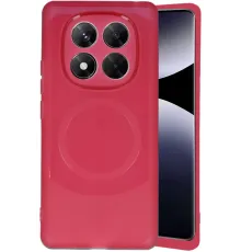 Redmi Note 14 Pro 5G Kılıf Maya Karbon Kapak - Bordo
