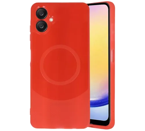Samsung A06 Kılıf Maya Karbon Kapak - Kırmızı