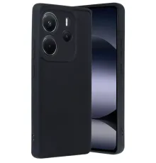 Redmi Note 14 4G Kılıf Aras Deri Kapak - Siyah