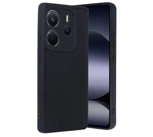 Redmi Note 14 4G Kılıf Aras Deri Kapak - Siyah