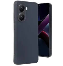 Poco X7 Pro Kılıf Aras Deri Kapak - Lacivert