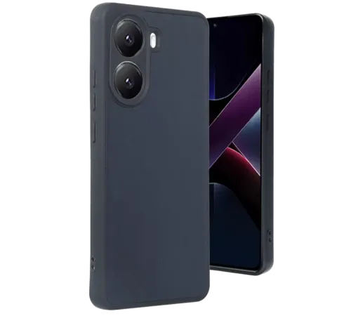 Poco X7 Pro Kılıf Aras Deri Kapak - Lacivert