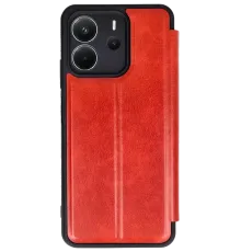 Redmi Note 14 4G Kılıf Flip Cover - Kırmızı