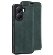 Poco X7 Pro Kılıf Flip Cover - Koyu Yeşil