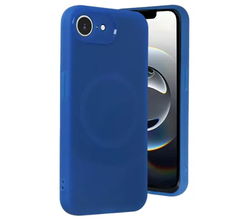 Apple iPhone 16E Kılıf Maya Karbon Kapak - Lacivert