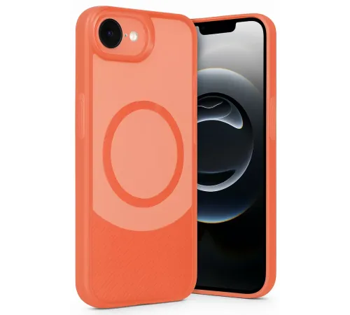 Apple iPhone 16E Kılıf Maya Karbon Kapak - Kırmızı