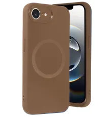 Apple iPhone 16E Kılıf Maya Karbon Kapak - Kahverengi