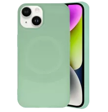 Apple iPhone 14 Kılıf Maya Karbon Kapak - Su Yeşili