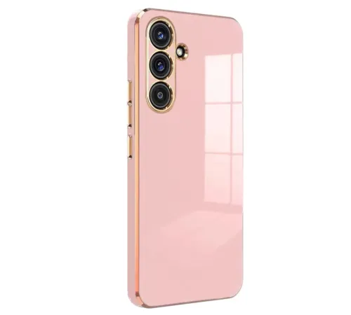 Samsung Galaxy A24 4G Kılıf Volet Silikon - Pembe