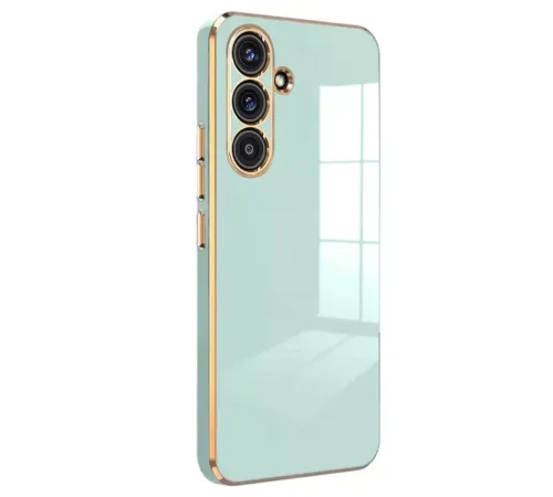 Samsung Galaxy A24 4G Kılıf Volet Silikon - Açık Yeşil