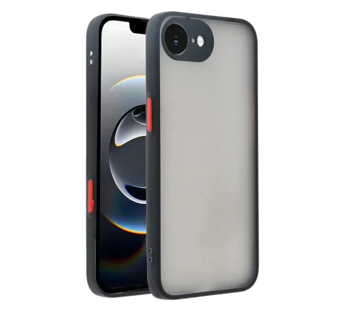 Apple iPhone 16E Kılıf Montreal Silikon Kapak - Siyah