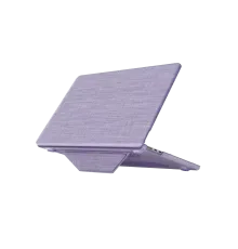 Apple Macbook Air 13.6 Macbook Kumaş Kapak - Mor