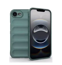 Apple iPhone 16E Kılıf Optimum Silikon - Koyu Yeşil