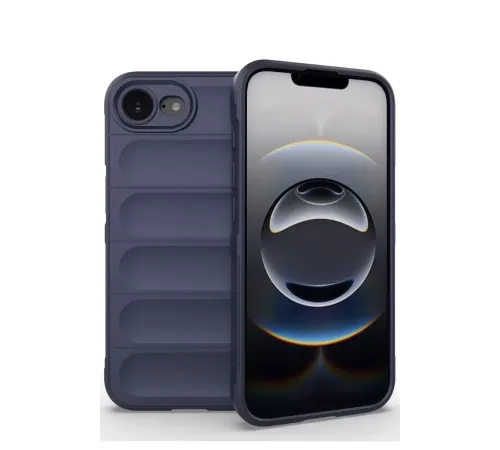 Apple iPhone 16E Kılıf Optimum Silikon - Lacivert