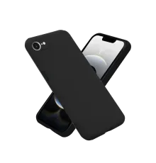Apple iPhone 16E Kılıf First Silikon - Siyah
