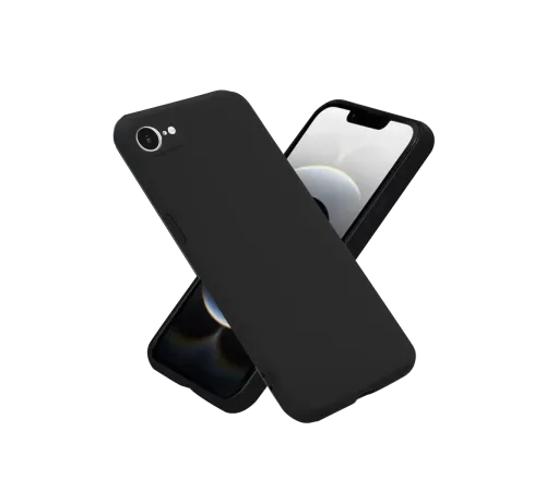 Apple iPhone 16E Kılıf First Silikon - Siyah