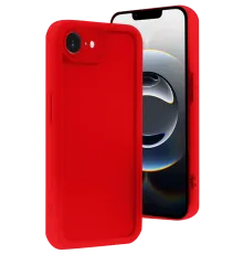 Apple iPhone 16E Kılıf Viera Silikon - Kırmızı